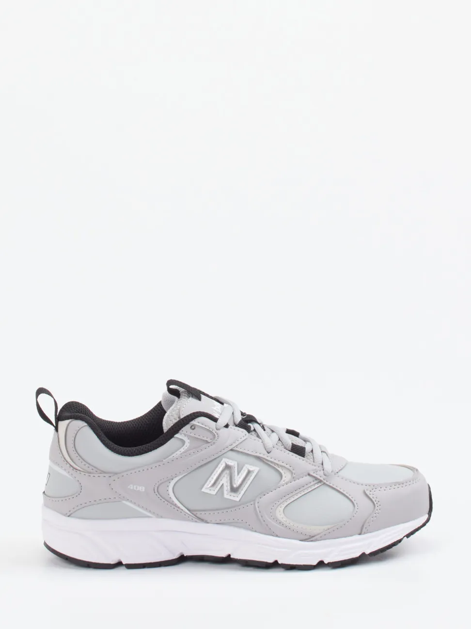 New Balance – Sneaker aus Textil und Mesh in Grau