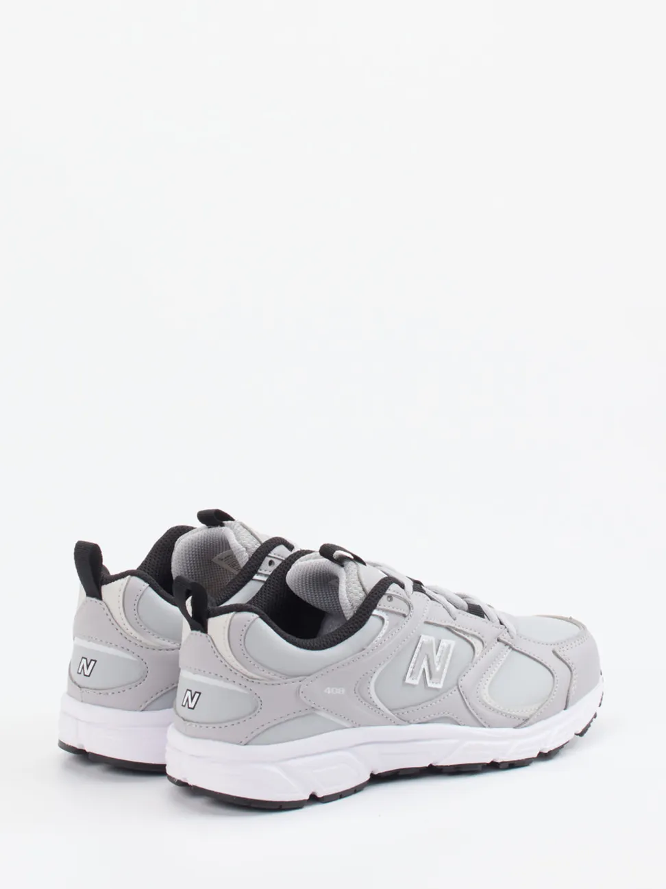 New Balance – Sneaker aus Textil und Mesh in Grau