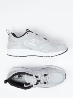 New Balance – Sneaker aus Textil und Mesh in Grau