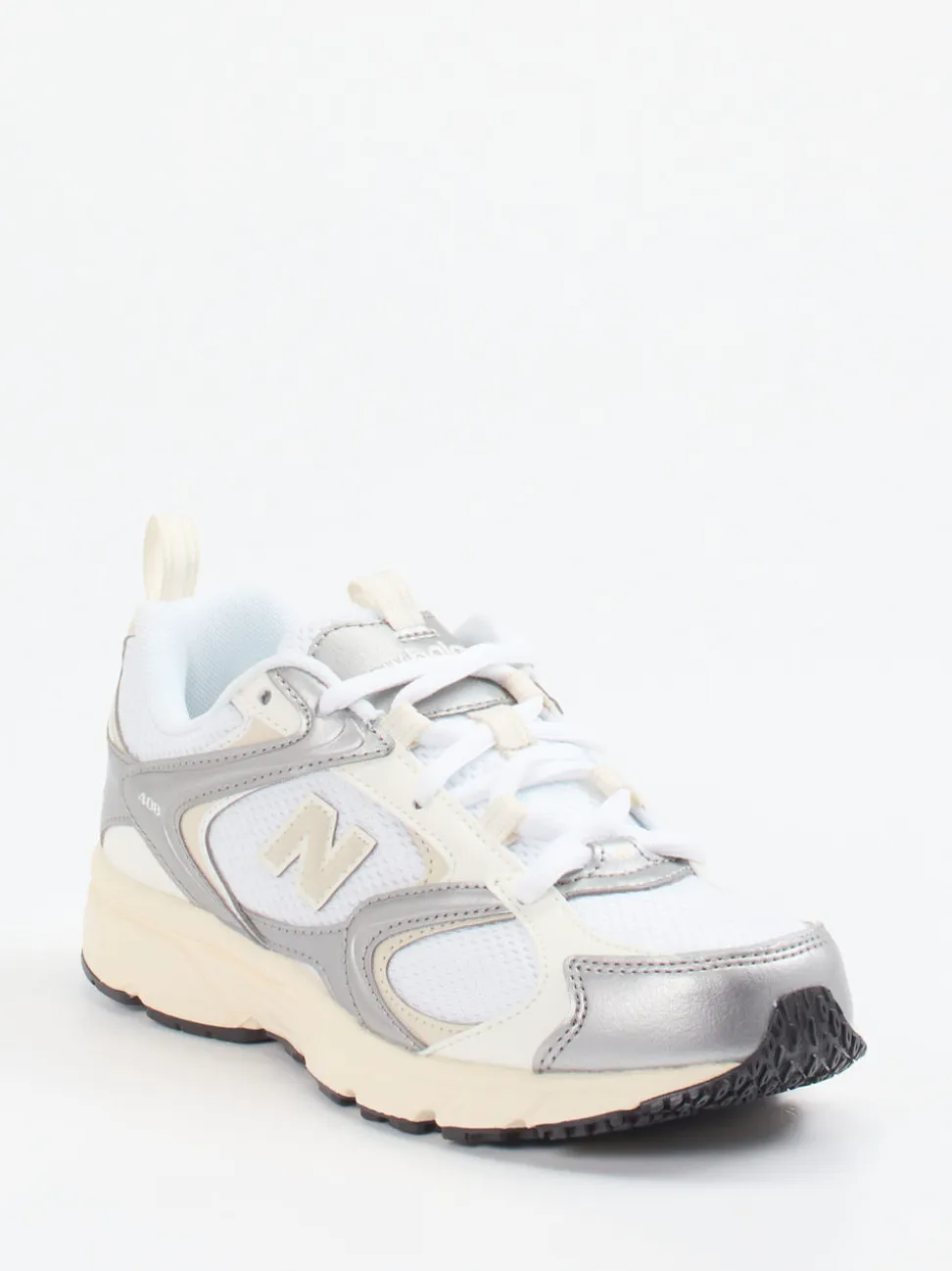 New Balance – Sneaker aus Textil in Offwhite