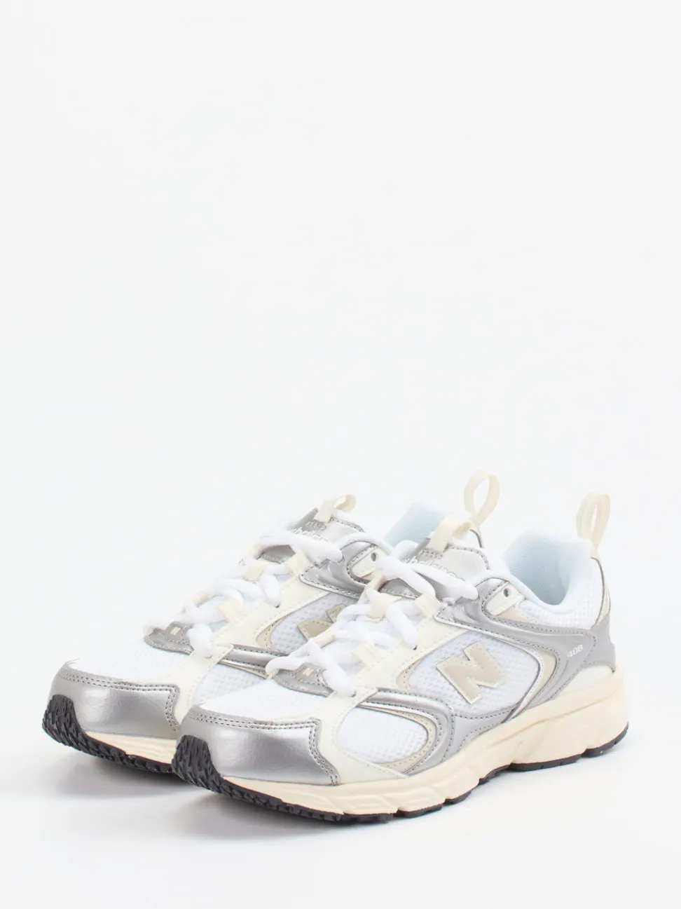 New Balance – Sneaker aus Textil in Offwhite