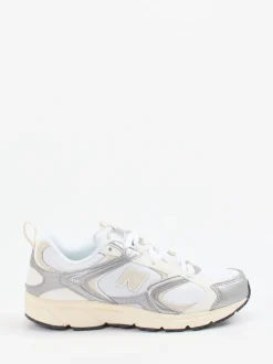 New Balance – Sneaker aus Textil in Offwhite