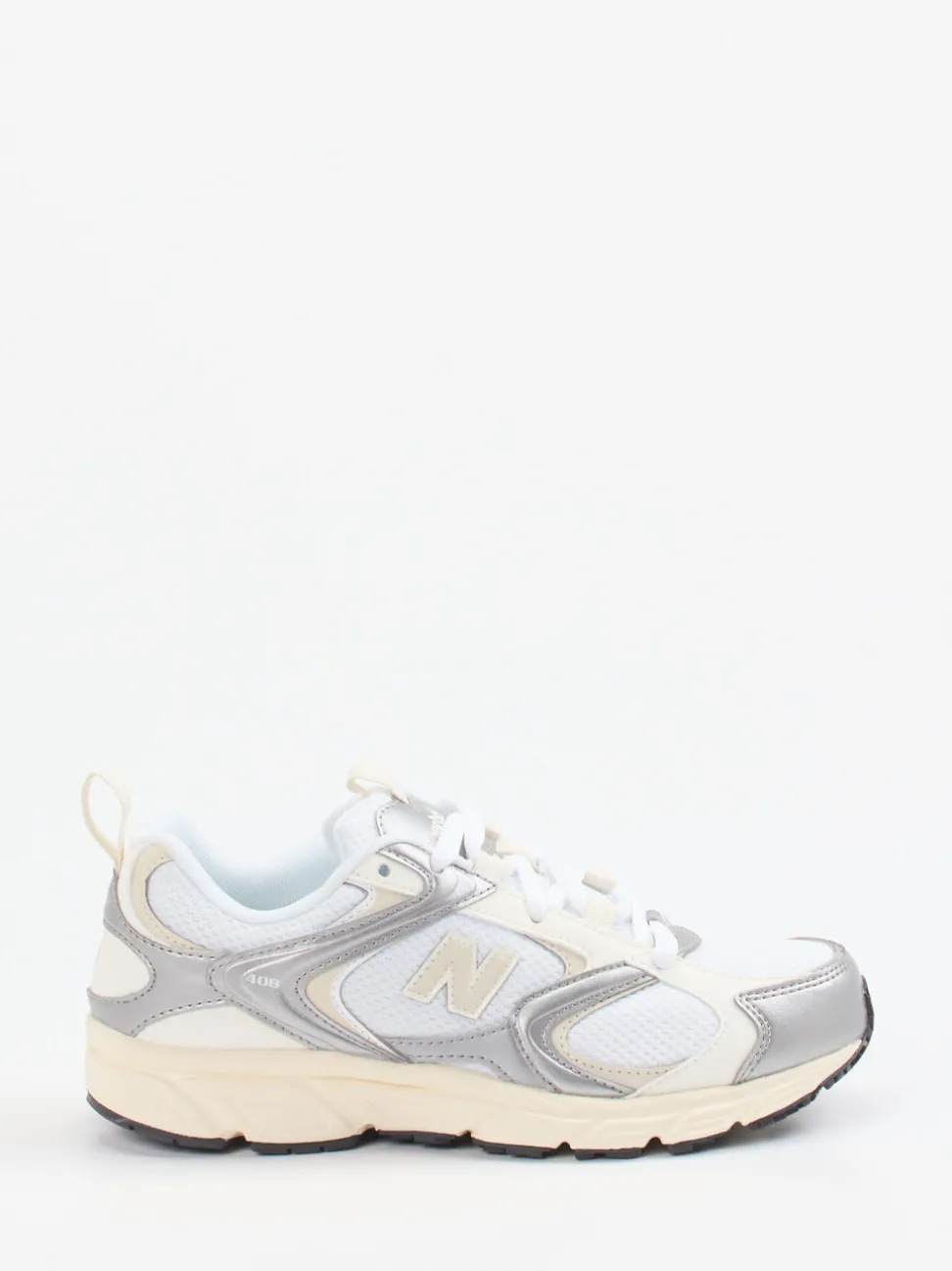 New Balance – Sneaker aus Textil in Offwhite