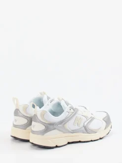 New Balance – Sneaker aus Textil in Offwhite