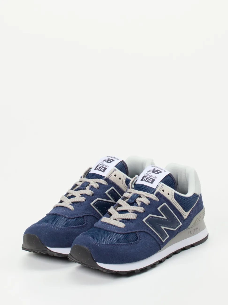 New Balance – Sneaker aus Veloursleder und Mesh blau