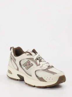 New Balance – Sneaker aus Textil in Beige