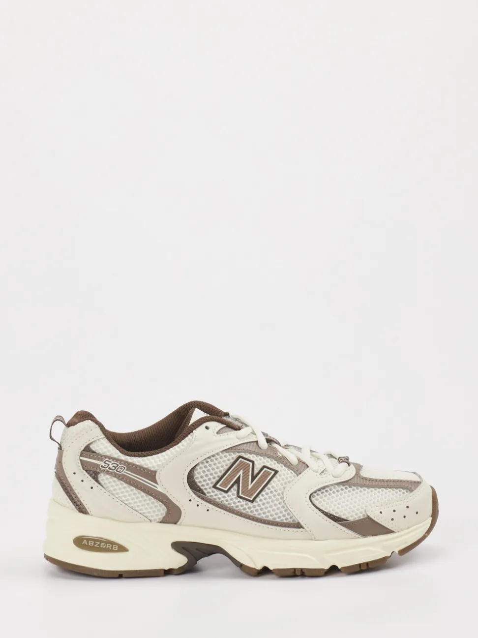 New Balance – Sneaker aus Textil in Beige