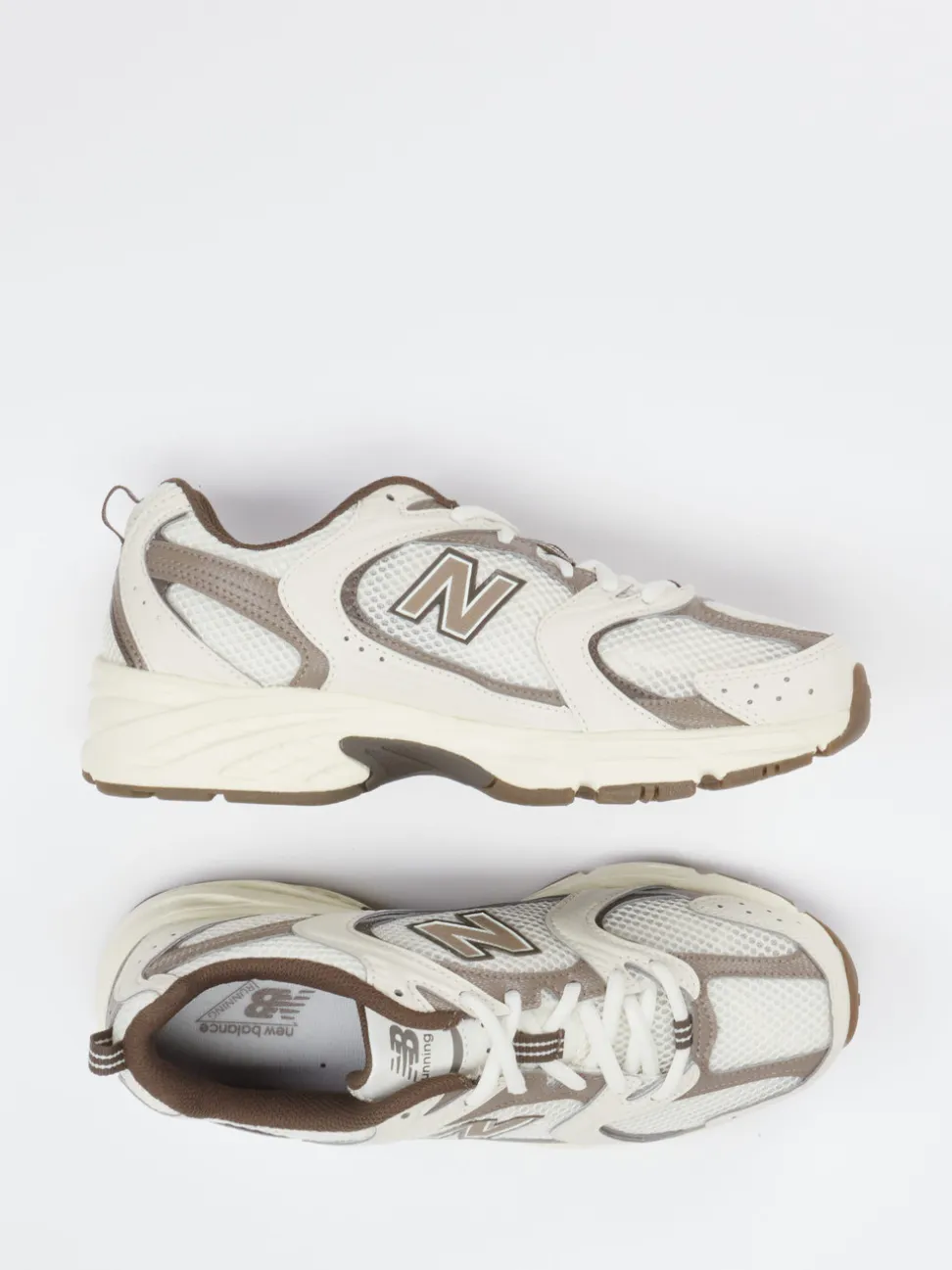New Balance – Sneaker aus Textil in Beige
