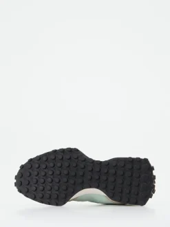 New Balance – Sneaker aus Textil und Veloursleder mint
