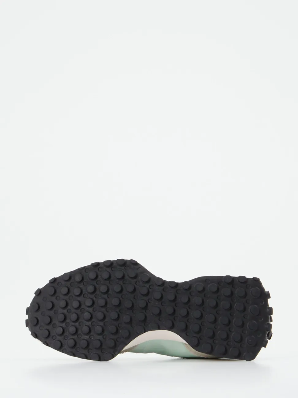 New Balance – Sneaker aus Textil und Veloursleder mint