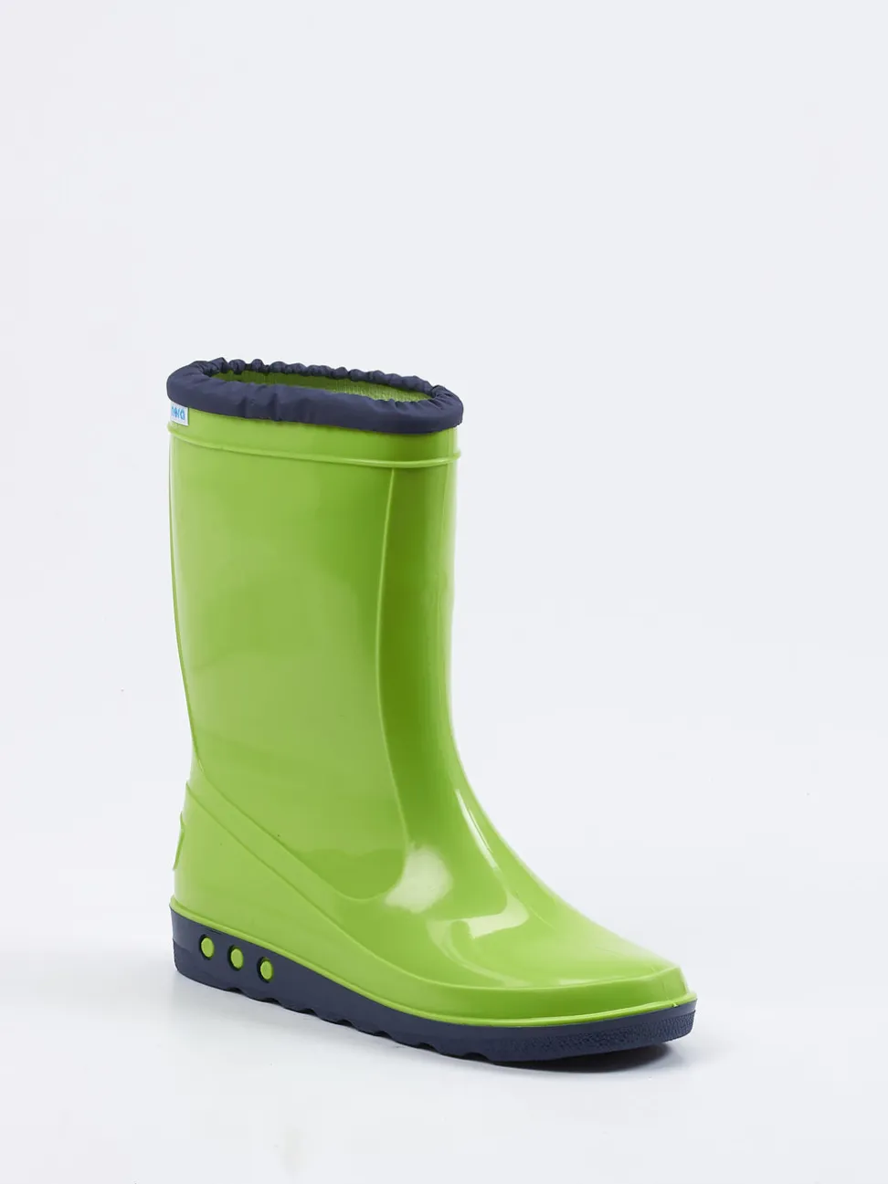 Nora – Gummistiefel aus Synthetik in Apfelgrün