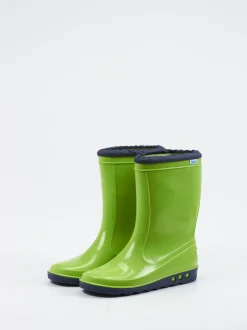 Nora – Gummistiefel aus Synthetik in Apfelgrün