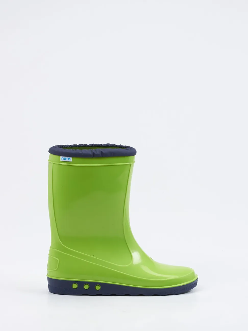 Nora – Gummistiefel aus Synthetik in Apfelgrün