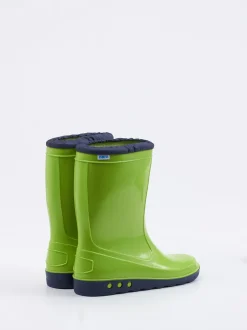 Nora – Gummistiefel aus Synthetik in Apfelgrün