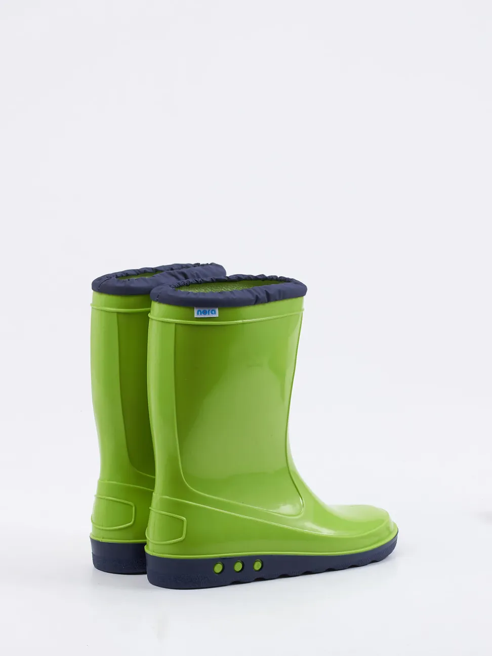 Nora – Gummistiefel aus Synthetik in Apfelgrün