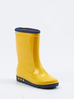 Nora – Kinder-Gummistiefel aus PVC in Sonnengelb