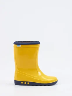 Nora – Kinder-Gummistiefel aus PVC in Sonnengelb