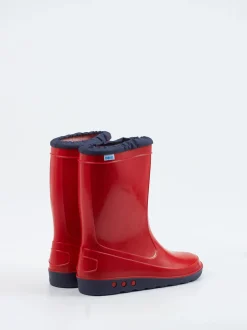 Nora – Kindergummistiefel aus Synthetik in Rot