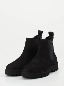 Nubikk – Chelsea Boots aus Nubukleder schwarz