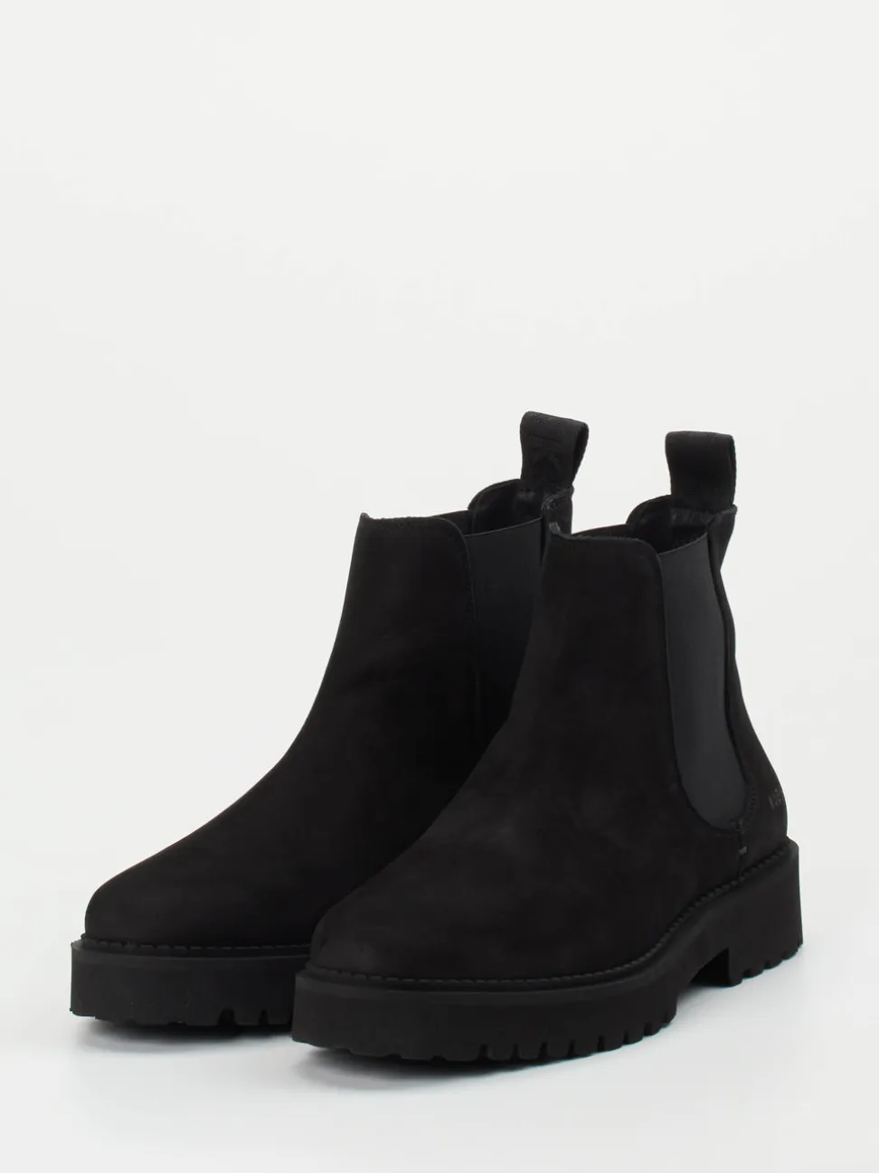 Nubikk – Chelsea Boots aus Nubukleder schwarz