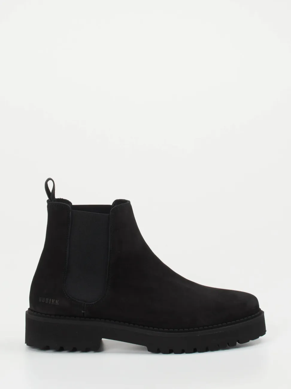 Nubikk – Chelsea Boots aus Nubukleder schwarz
