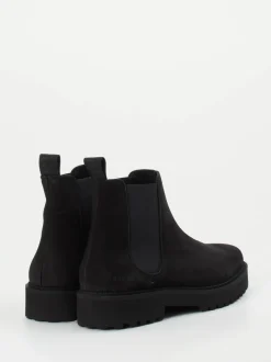 Nubikk – Chelsea Boots aus Nubukleder schwarz