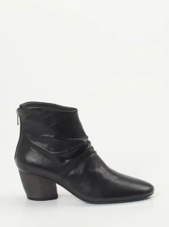 Officine Creative – Ankle Boot aus Büffelleder schwarz