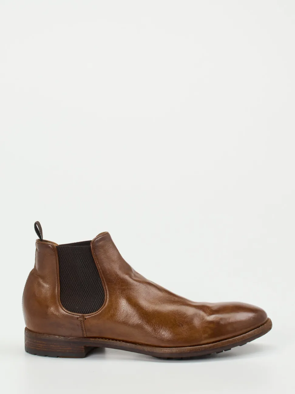 Officine Creative – Chelsea Boots aus Büffelleder Braun