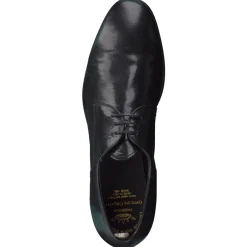 Officine Creative – Derby-Schnürschuh aus Känguruleder schwarz