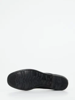 Officine Creative – Derby-Schuhe aus Büffelleder schwarz