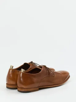 Officine Creative – Derbyschuh aus Känguruleder Cognac