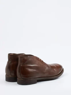 Officine Creative – Desert Boots aus Büffelleder braun