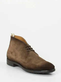 Officine Creative – Desert Boots aus Veloursleder Braun