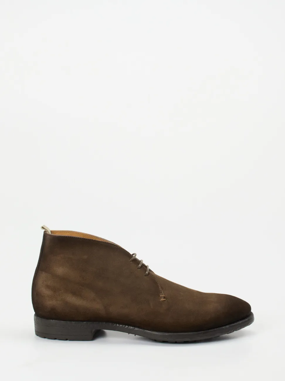 Officine Creative – Desert Boots aus Veloursleder Braun