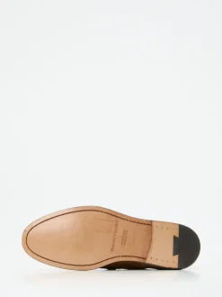 Officine Creative – Loafer aus Veloursleder Cognac