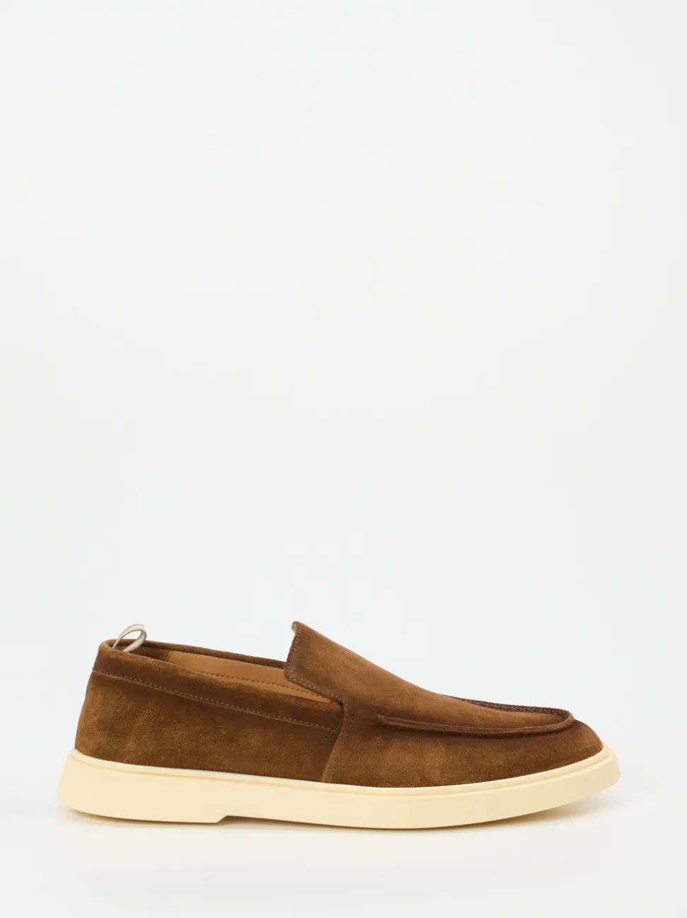 Officine Creative – Loafer aus Veloursleder braun