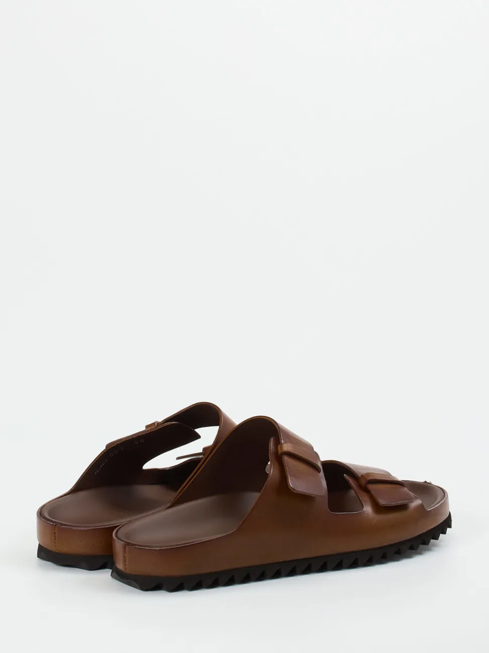 Officine Creative – Pantolette aus Kalbleder mittelbraun
