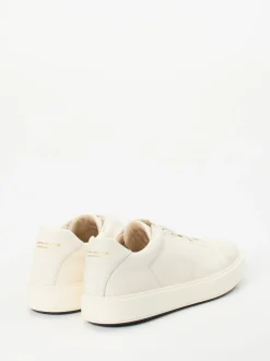 Officine Creative – Sneaker aus Kalbleder Cremeweiß