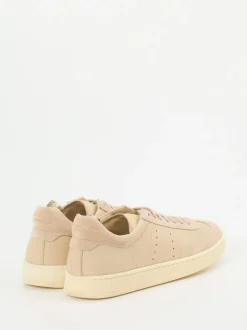 Officine Creative – Sneaker aus Veloursleder Beige