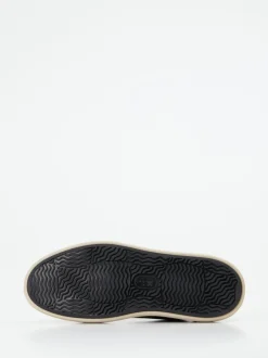 Officine Creative – Sneaker aus Lammleder tiefschwarz