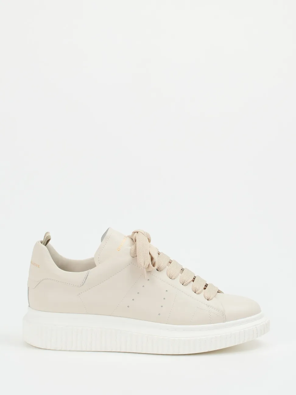 Officine Creative – Sneaker aus Kalbleder in Beige