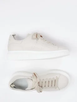 Officine Creative – Sneaker aus Kalbleder in Beige