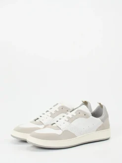 Officine Creative – Sneaker aus Kalbleder in Weiß