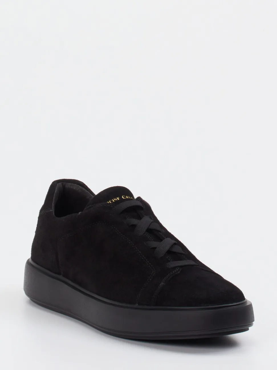 Officine Creative – Sneaker aus Veloursleder Schwarz