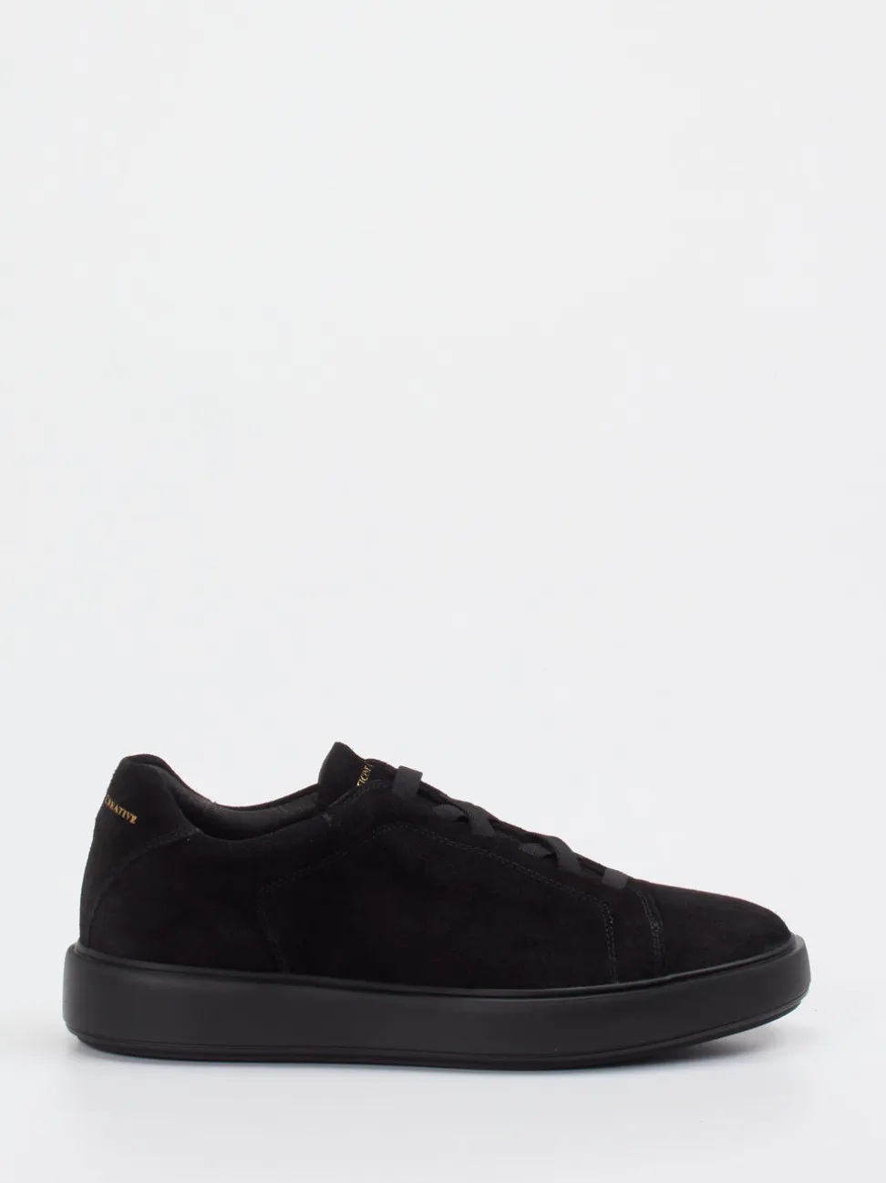 Officine Creative – Sneaker aus Veloursleder Schwarz