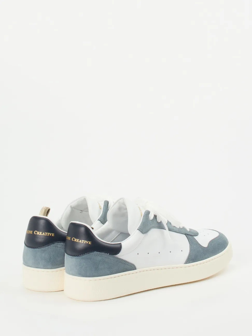 Officine Creative – Sneaker aus Kalbleder weiß