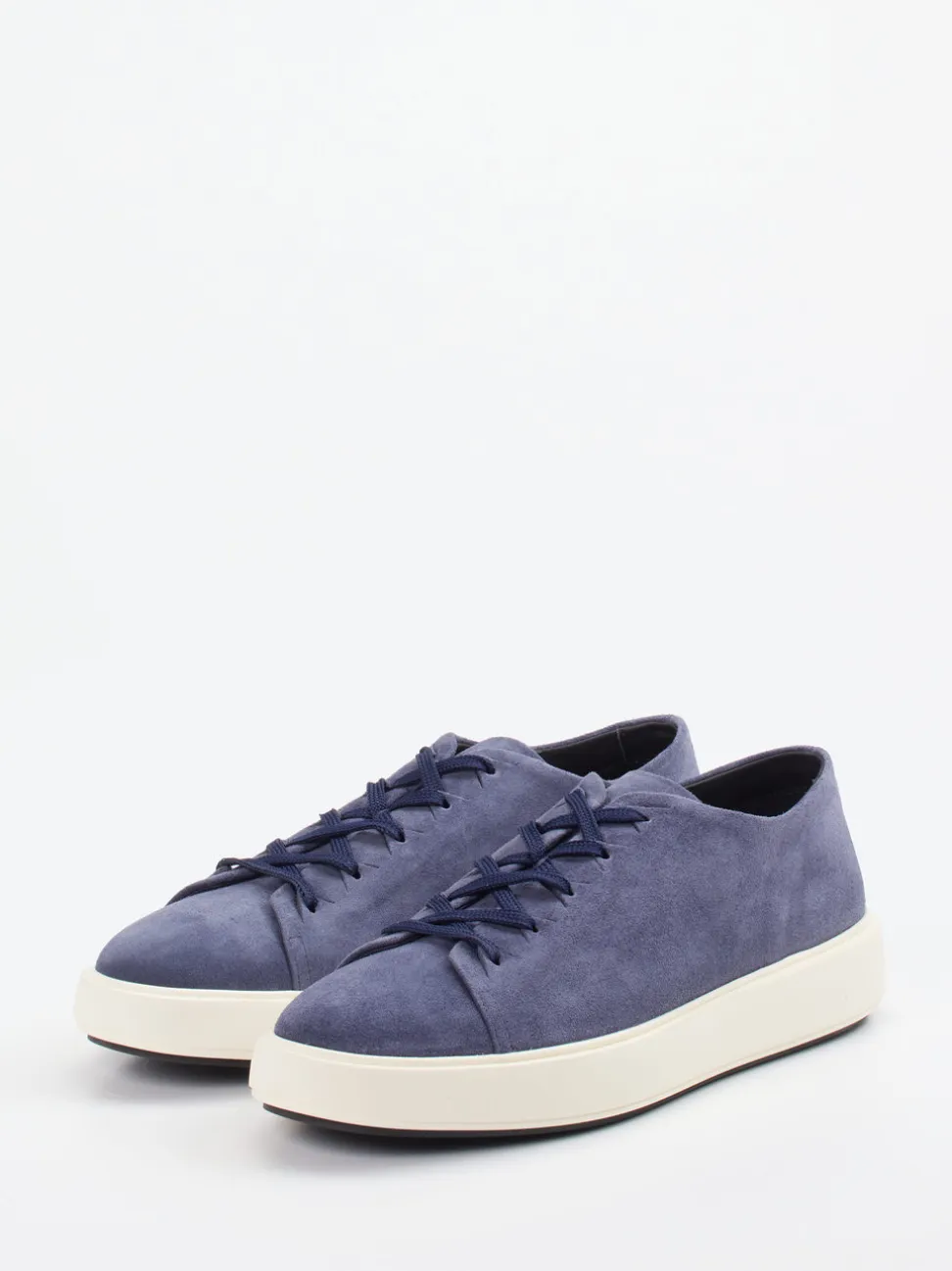 Officine Creative – Sneaker aus Veloursleder Dunkelblau