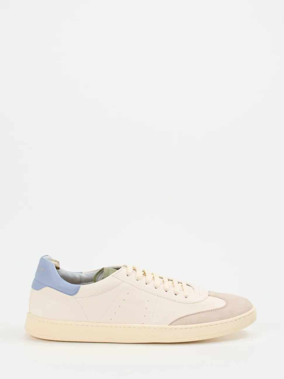Officine Creative – Sneaker aus Kalbleder Cremeweiß