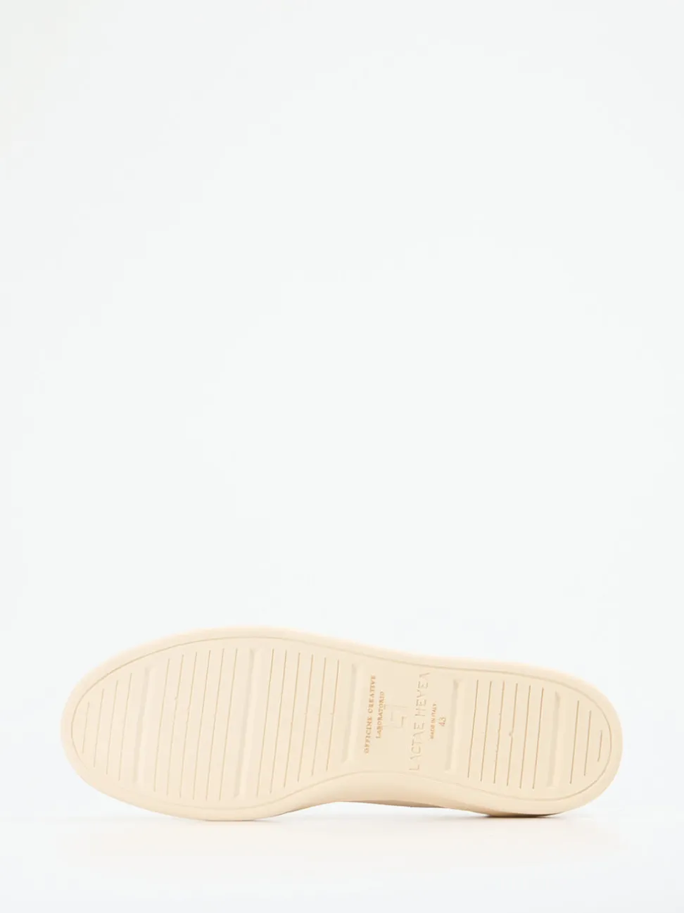 Officine Creative – Sneaker aus Kalbleder Cremeweiß