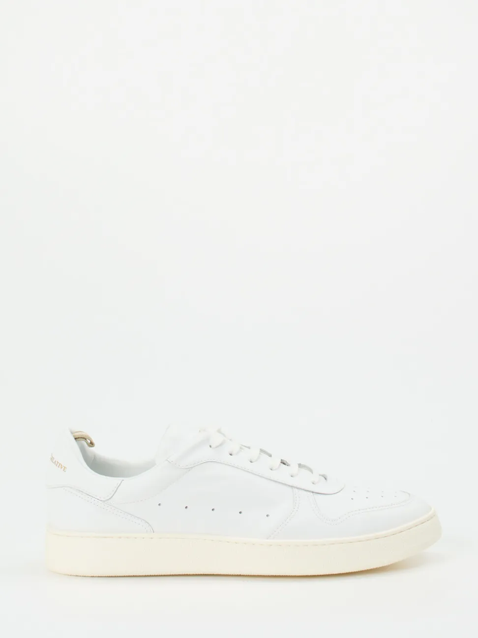 Officine Creative – Sneaker aus Kalbleder weiß